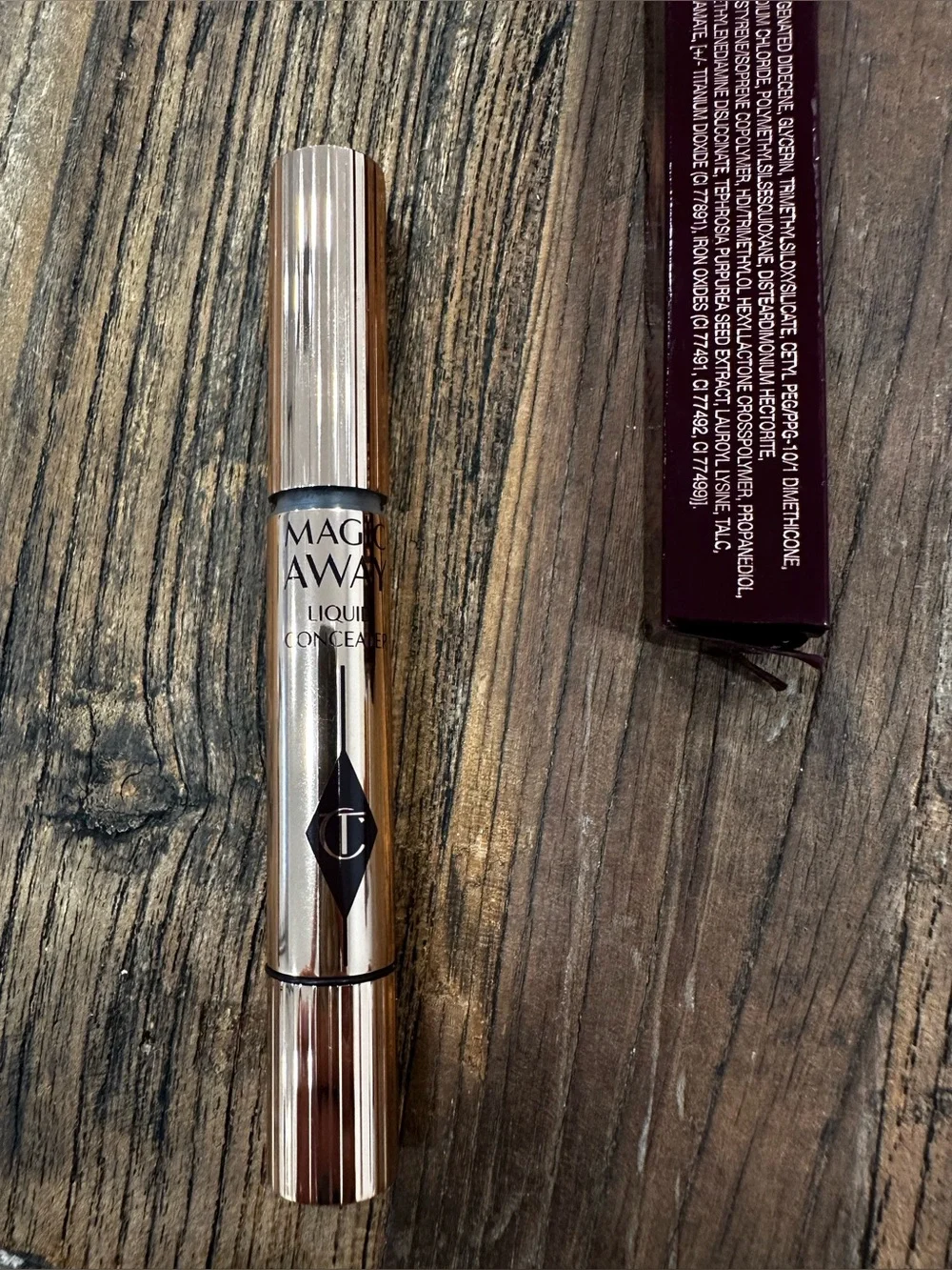 Charlotte Tilbury Magic Away Liquid Concealer - Deep Brown Packaging